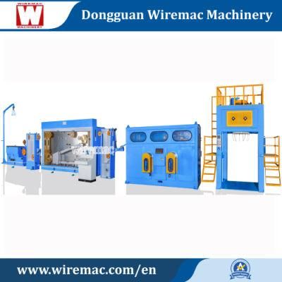 Horizontal Type Straight Line Wire Drawing Machine High Productivity Rod Breakdown Copper Wire Drawing Machine