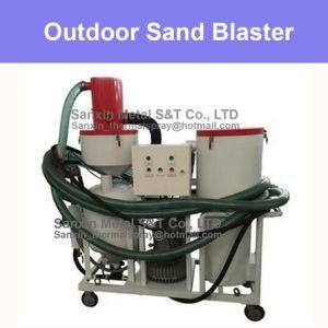 Outdoor Sand Shot Blasting Machine Sandblaster Box Manufacturer Series- Recycle Recycling Material Professional Automatic Equipment