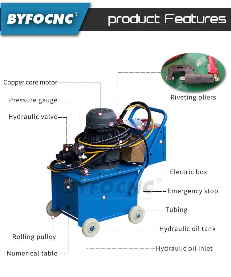 Sheet Metal Plate Riveting Machine