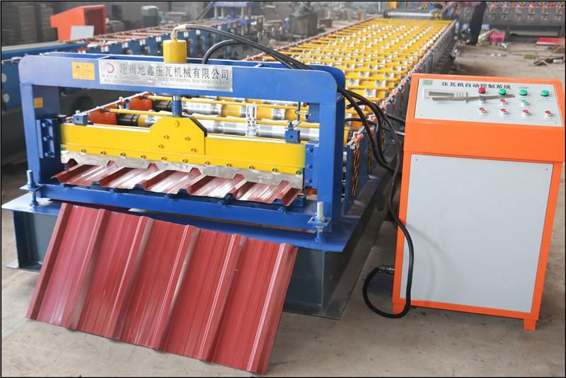 China Supplier Dixin Hot Sale 1050 Ibr Roof Cold Roll Forming Machine