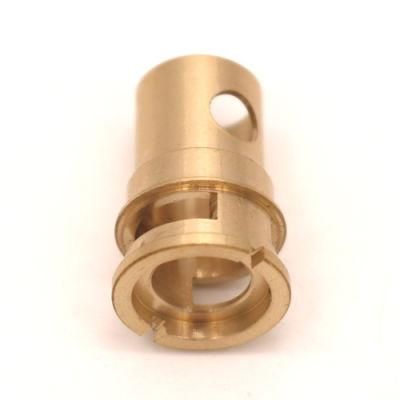 Brass Copper Bronze Material Housing Parts Precision Customized CNC Turning Milling Electronic Cigarette Parts