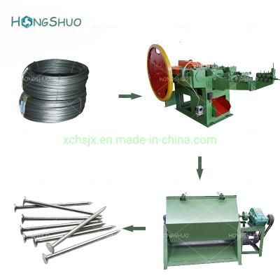 Medium Low Carbon Common Wire Nail Machine for Making Nail Size 1-6inches