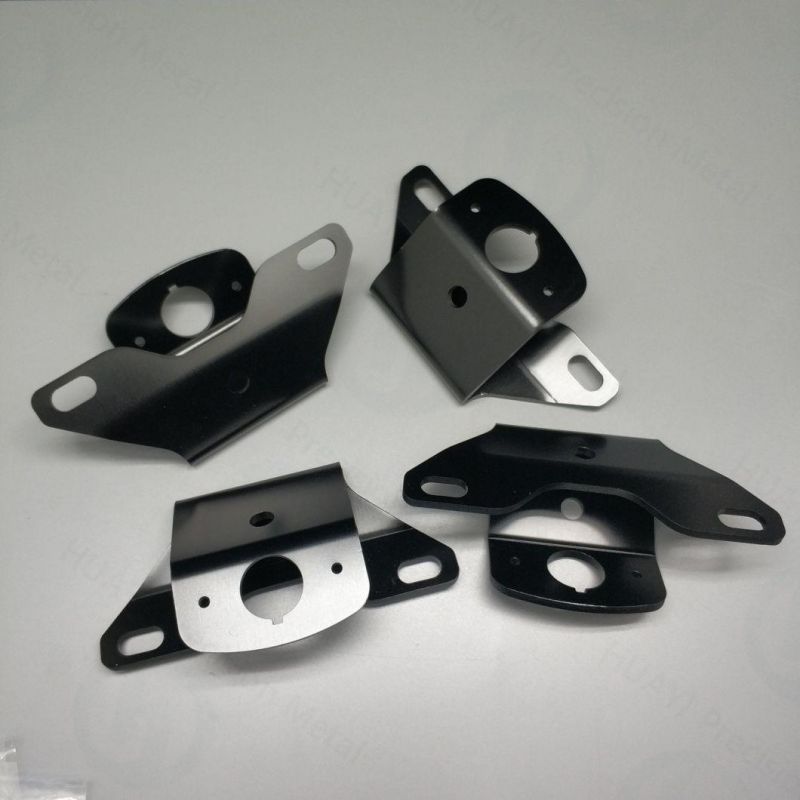 Custom Black Coating Stamping Spring Steel Clip