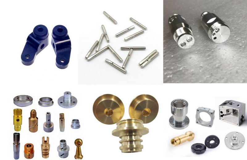 Copper Brass Precision CNC Turning Parts CNC Turned Machining Metal Pin Parts