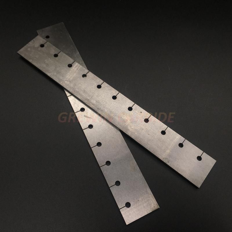 Gw Carbide - Preform Carbide Strip with Holes for Cutting Clothes