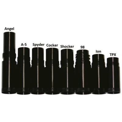 Customize Paintball Barrel Adapter for Bore Kit - A5 - Black