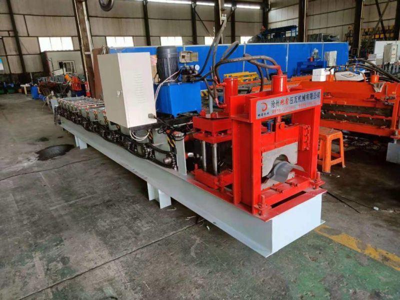 Roof Ridge Cap Tile Making Roll Forming Machine/Roof Ridge Tiles Building Materials Machinery