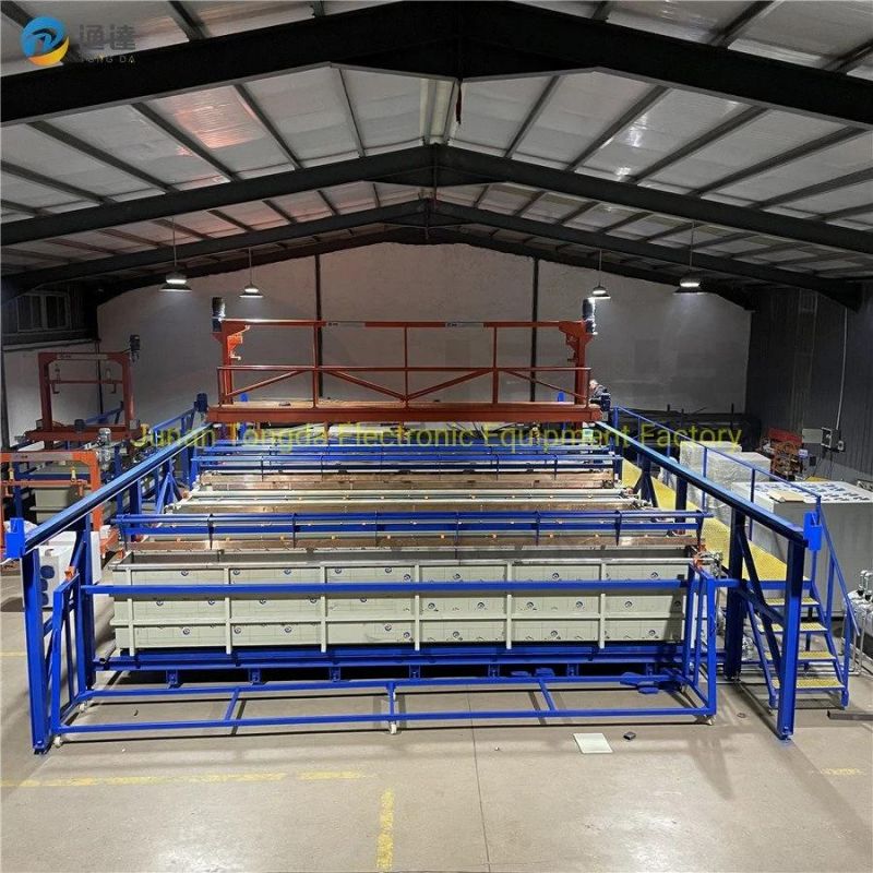 Customized Aluminum Anodizing Plant Anodizing Line for Profile / Anodizing Dyeing Plants Aluminum Anodizing Line Anodizing Plant Aluminum Anodizing Equipment