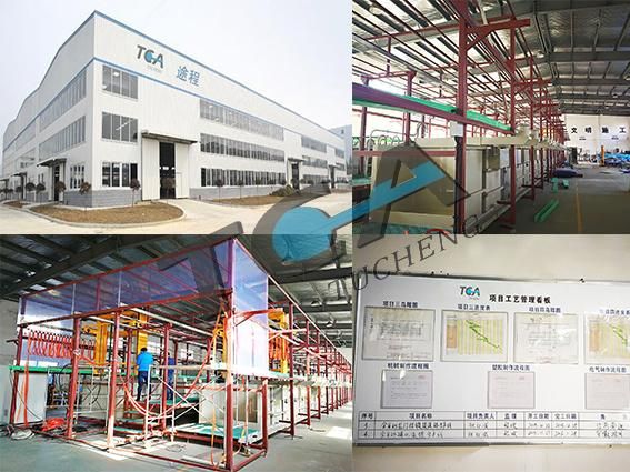 Automatic High Rail Gantry Hang Electroplating Equipment/ Coating Machine