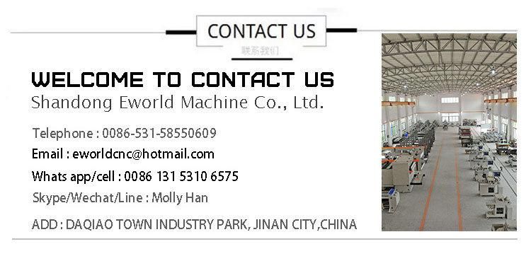 CNC Automatic End Mill Machine for Aluminum and PVC Profile