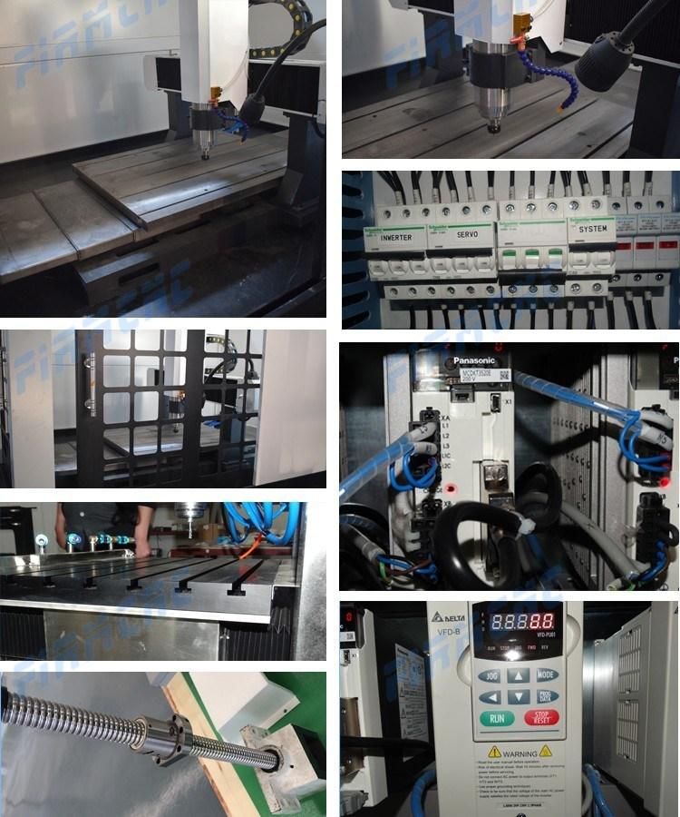 CNC Metal Engraving Machine for Nameplate 4040 CNC Moulding Milling Machine