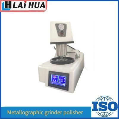 Single Disc Automatic Metallographic Sample Grinding &amp; Polishing Equipments for Lab Specimen Polish