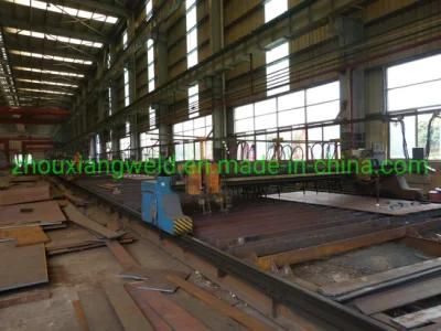 CNC Metal Steel Plate Automatic Gantry Type Flame Plasma Cutting Machine for Box H Beam