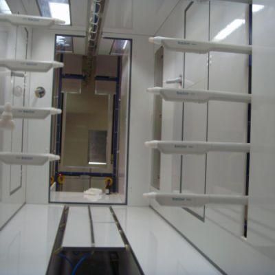 Auto Electrostatic Manual Powder Coating Spray Booth for Fan