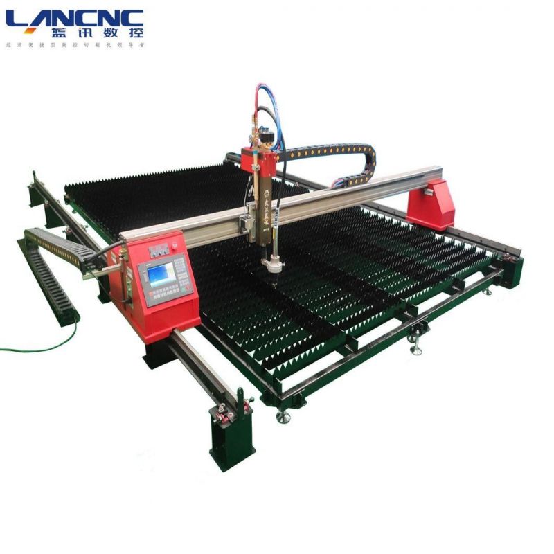 Lansun Portable Granty CNC Plamsa/Flame Cutting Machine 25mm Stainless/Carbon Steel Plate Cutting Machine