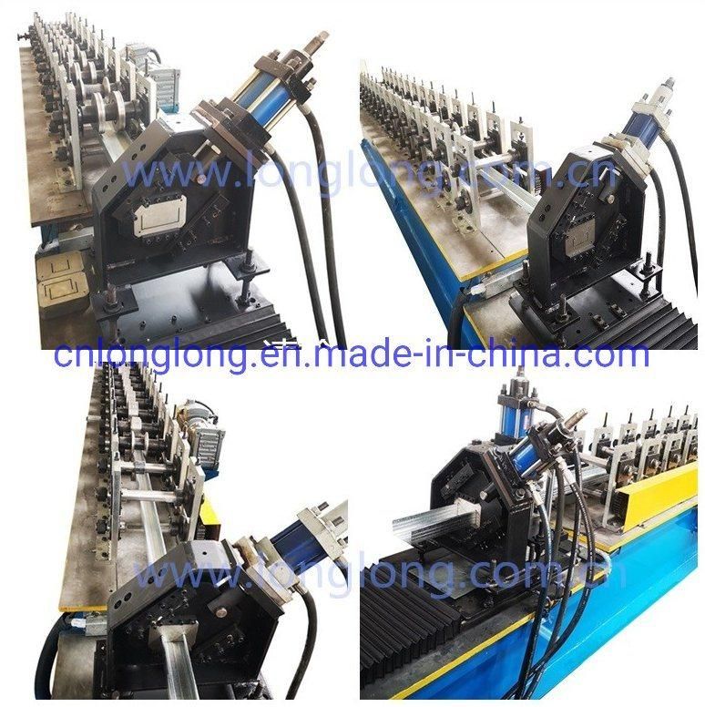 Drywall&Ceiling Profiles Width&Height Automatic Adjustable Roll Forming Machine with Automatic Packing Machine