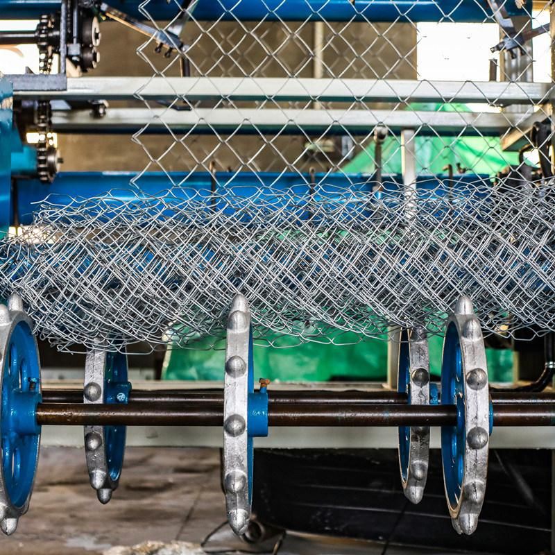 Fully Automatic Chain Link Fence Weaving Machine for Korea Customer