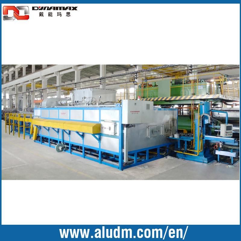 Aluminum Extrusion Machine with Gas Burner Billet Heating Furnace