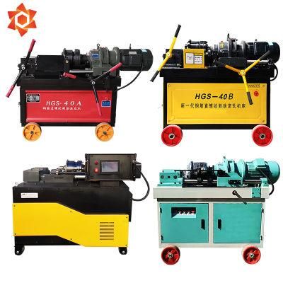 Sewing Automatic Flat Die Hydraulic Screw Rebar Thread Rolling Machine