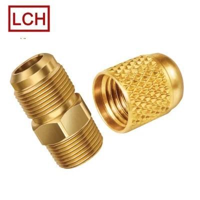 Custom CNC Turning Brass Screws in Shenzhen Factory