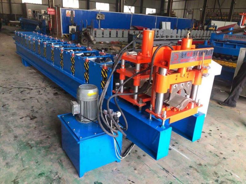 Glazed Tile Capping Ridge Roof Panel Roll Forming Machine/Roof Ridge Tiles Building Materials Machinery