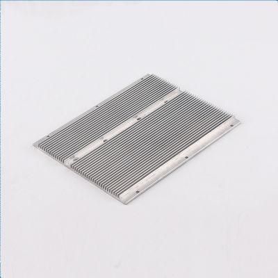 High Power Dense Fin Aluminum Heat Sink for Radio Communications and Electronics and Svg and Power and Inverter and Apf and Welding Equipment