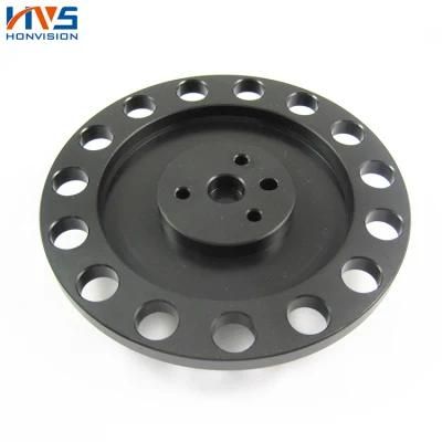 CNC Laser Machining Black Anodized Aluminium Machining CNC Parts