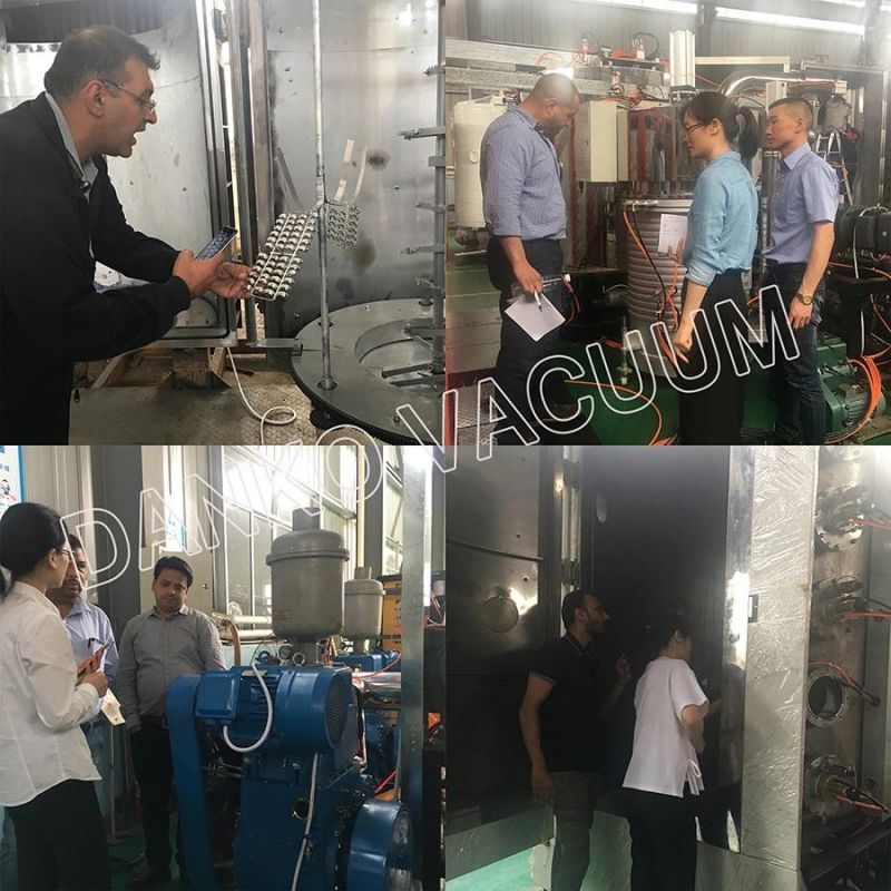 Carbon Steel Type Aluminum Chrome Film Metallization Coating Machine