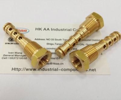 OEM CNC Lathe Machine Parts Brass Lathe Turning Mechanical Parts