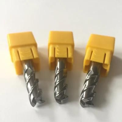 Precision HRC55 3 Flutes Square for Aluminum CNC Machine Tool
