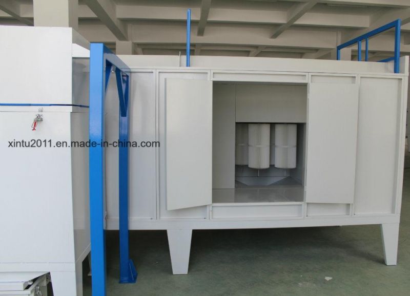 Double Side Manual Electric Powder Coating Spray Booth