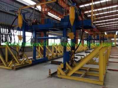Sxbh Double Column Welding Machine for 1m Width 2.5m Height Steel Structure