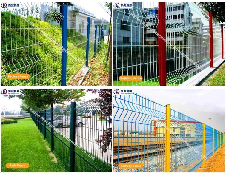 Automatic Bending 3D Fence Panel Pneumatic Mesh Welding Machine