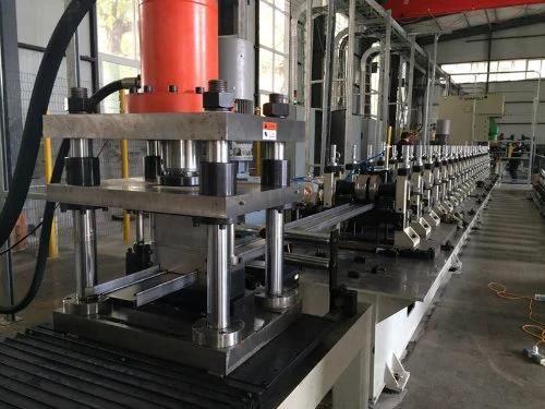 PLC Control Galvanized Cable Tray Roll Forming Machine