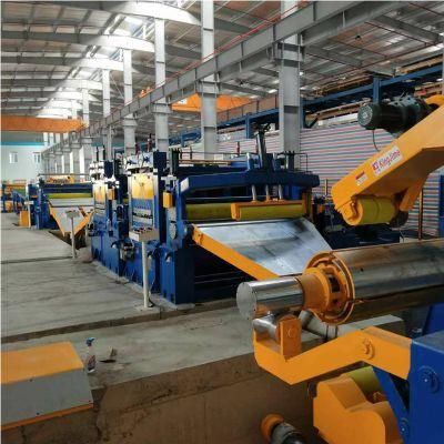 3 - 12 X 2000mm Heavy Duty Cut to Length Line Steel Coil Cutting Machine