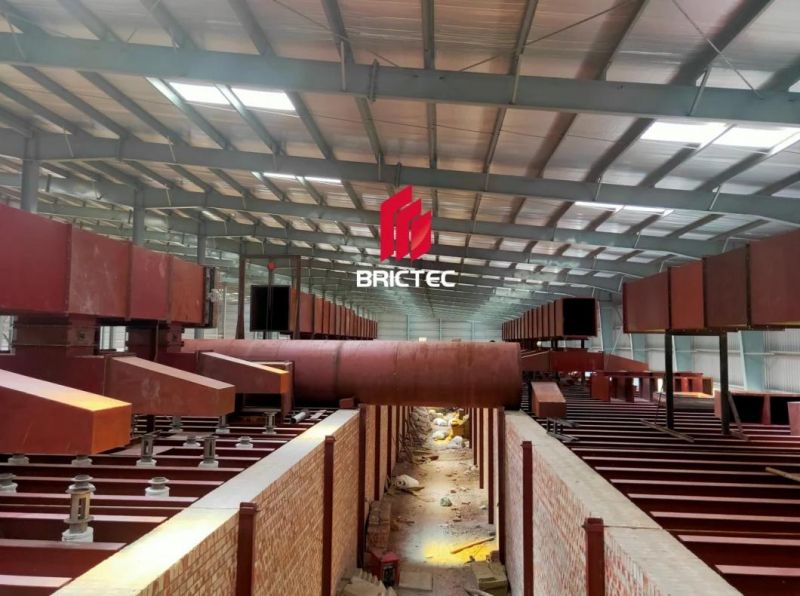 2021 Hot Sale Fully Automatic Brick Tunnel Kiln for Red Brick Manufacturing