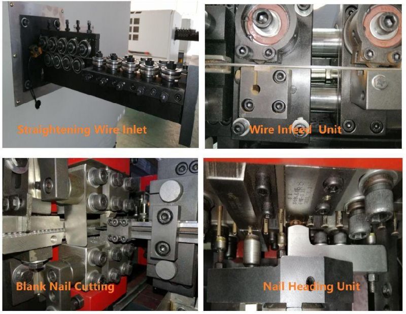 X90 High Speed Full Automatic Steel Iron Nail Making Machine