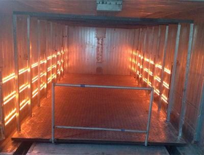 Infrared Powder Coating Burn off Oven