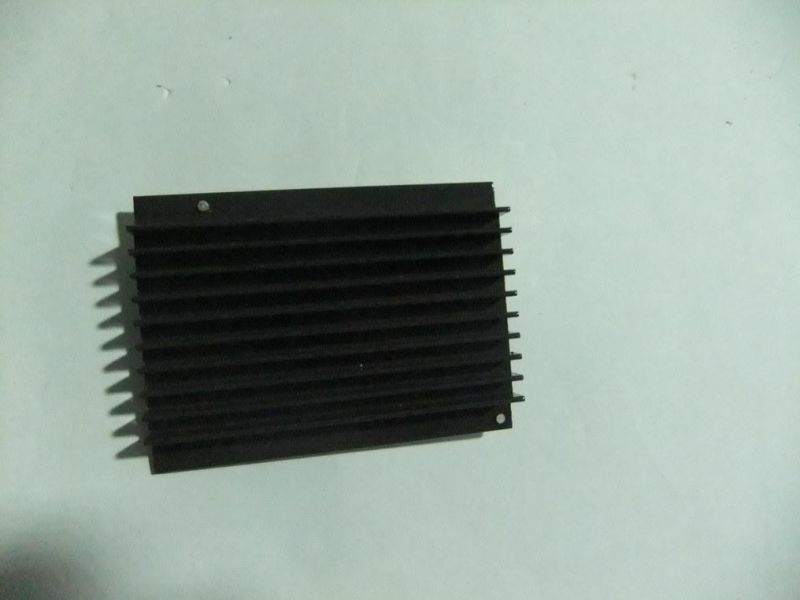 Set Top Box PCB Board Thermal Solution Heat Sink with Ceramic Powder Coating and Nylon 66 Push Pin