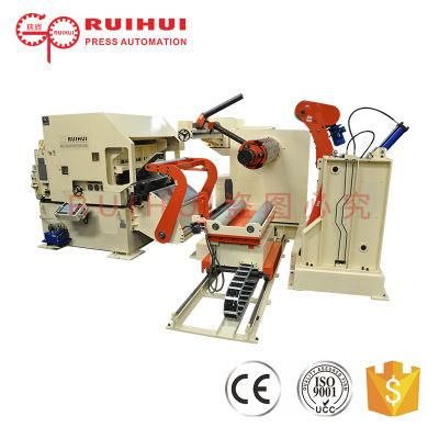 Swing CNC Servo Triad Feeder Metal Sheet Straightening Machine