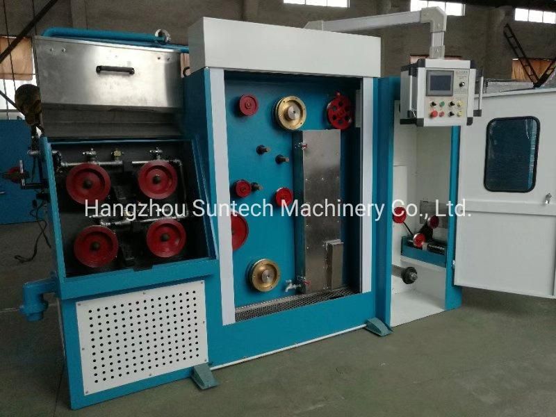 Cable Usage Low Price High Speed Fine Copper Wire Drawing Machine with Annealing