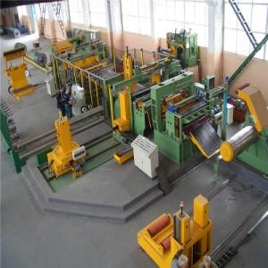 Color Coated Steel Roof Plate Roll Slitting Machine