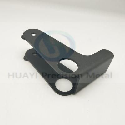 Black Customized Precision Sheet Metal Fabrication Products for Machinery