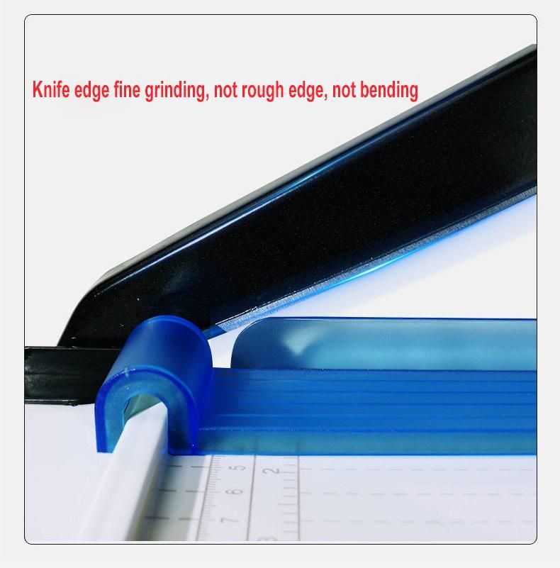 Seller Factory Plastic Sprayed Steel Manually Guillotine Paper Cutter Machine