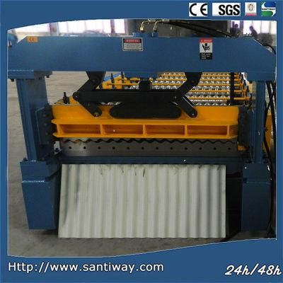 Corrugated Steel Sheet Roll Forming Machine