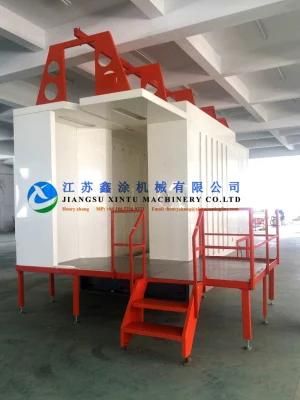 Automatic Electrostatic Powder Coating Line for Metal with Powder Coating Oven and PP Spray Booth