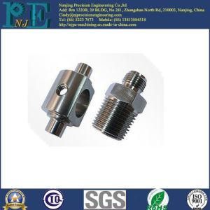 Customized Aluminum CNC Machining Tube Male Thread Fittings