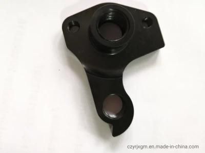 Aluminum Custom Connecting Plate Machine Parts Hanger with Black Anodize
