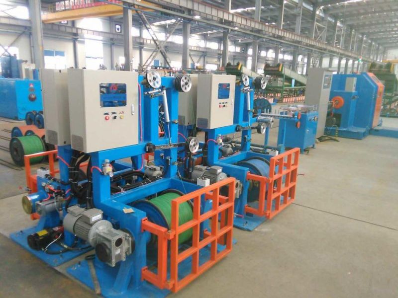 Electrical Wire, Cable Wire, Core Wire, Cantilever Type Single Twist, Stranding, Bunching Machine