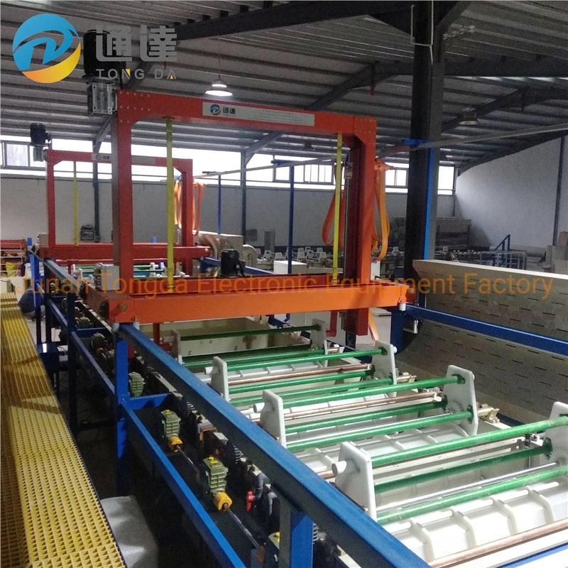 Automatic Nickel Plating Equipment Alkaline or Acid Barrel Plating Machine